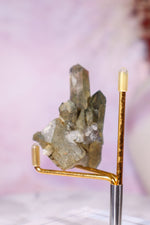 Chlorite in Quartz with Hematite Cluster | 6.5cm | Pakistan Points Tali & Loz Crystals