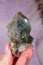 Chlorite Quartz Specimen | Pakistan Minerals Tali & Loz Crystals