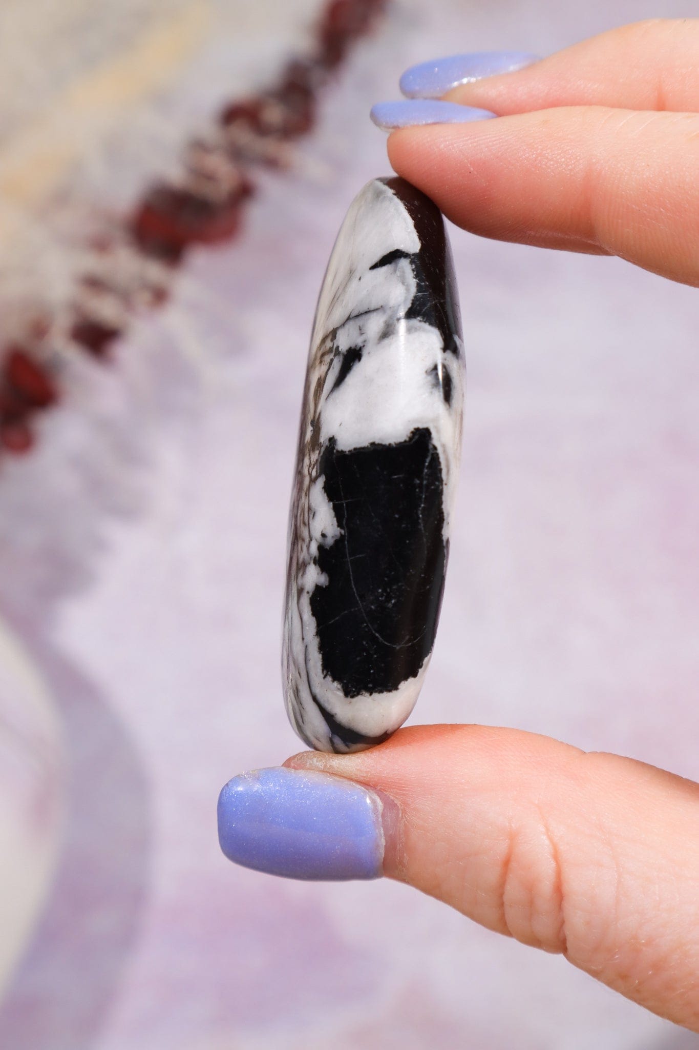 Chrysanthemum Palmstone 5.7cm Palm Stones Tali & Loz Crystals