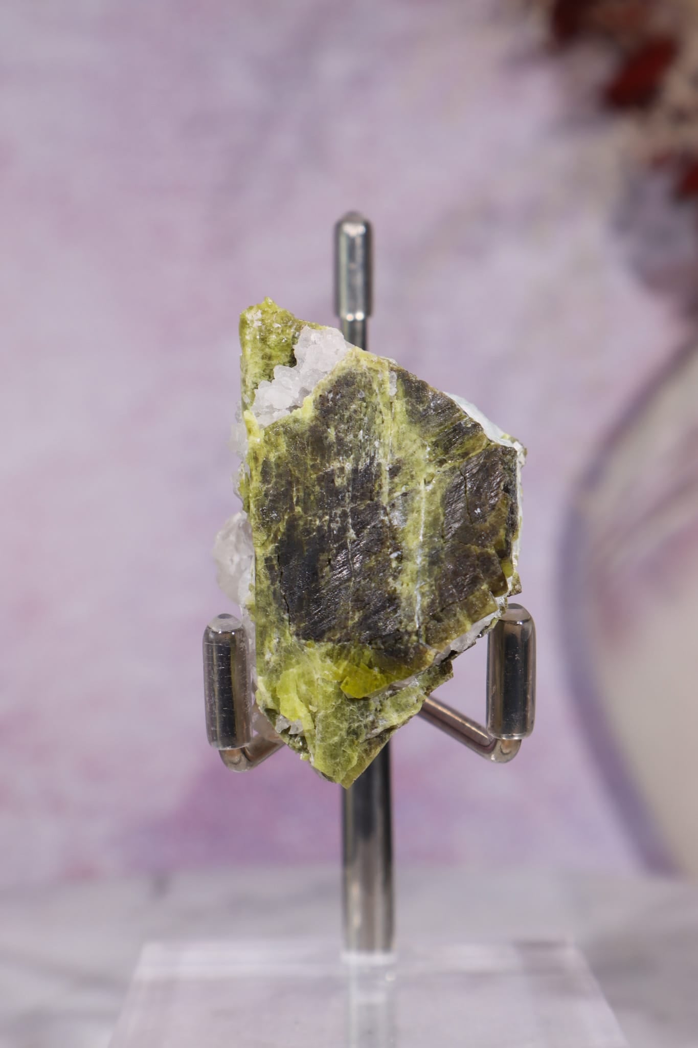 Chrysoberyl with Aquamarine & Quartz | 47.17g | Mozambique Minerals Tali & Loz Crystals