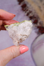 Chrysoberyl with Aquamarine & Quartz | 47.17g | Mozambique Minerals Tali & Loz Crystals