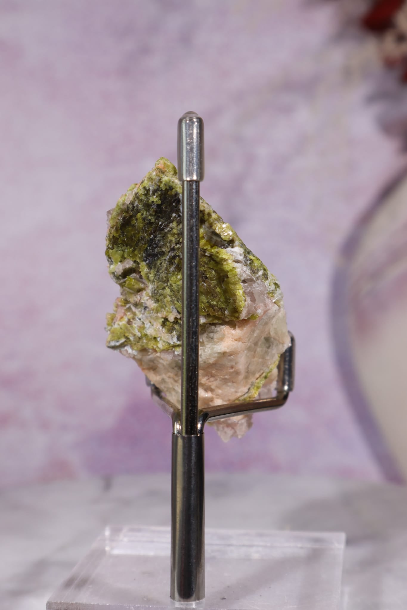 Chrysoberyl with Quartz & Mica | 46.46g | Mozambique Minerals Tali & Loz Crystals