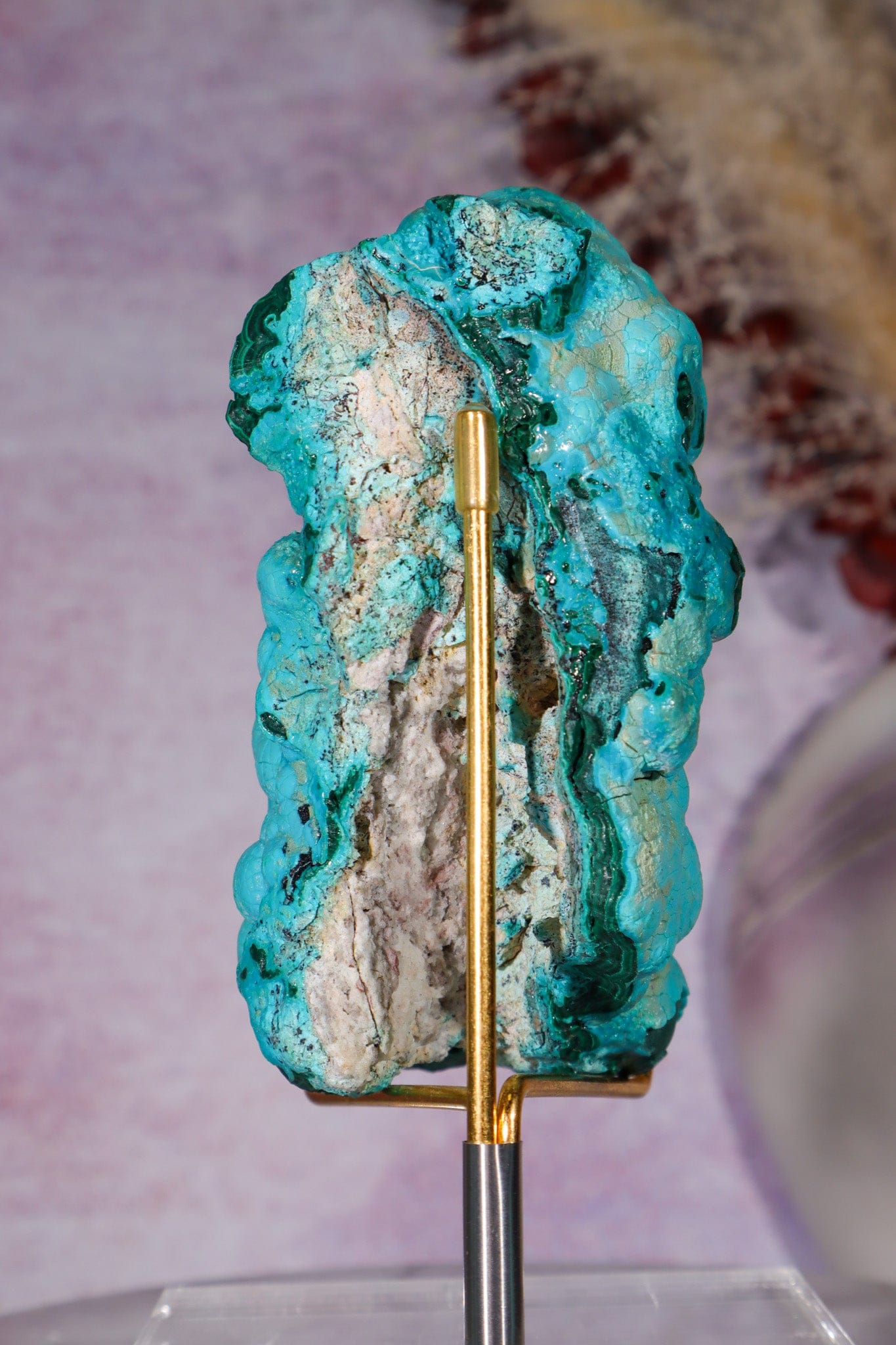 Chrysocolla Botryoidal Specimen 452gr, Zaire Specimen Tali & Loz Crystals