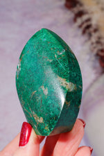 Chrysocolla Flame 6.2cm, Peru Flames Tali & Loz Crystals