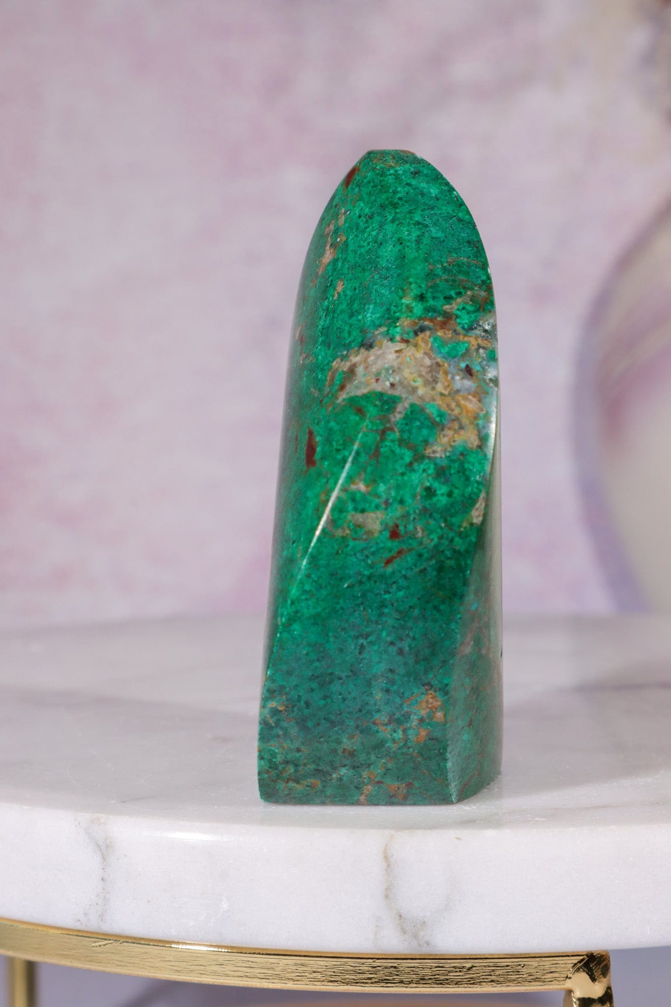 Chrysocolla Flame 6.2cm, Peru Flames Tali & Loz Crystals