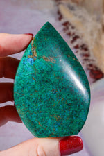 Chrysocolla Flame 7.2cm, Peru Flames Tali & Loz Crystals