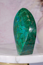 Chrysocolla Flame 7.5cm, Peru Flames Tali & Loz Crystals