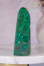 Chrysocolla Flame 7.5cm, Peru Flames Tali & Loz Crystals