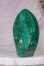 Chrysocolla Flame 7.5cm, Peru Flames Tali & Loz Crystals