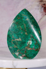 Chrysocolla Flame 7.5cm, Peru Flames Tali & Loz Crystals