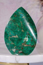Chrysocolla Flame 7.5cm, Peru Flames Tali & Loz Crystals