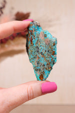 Chrysocolla Slice 38g - Tali & Loz Crystals