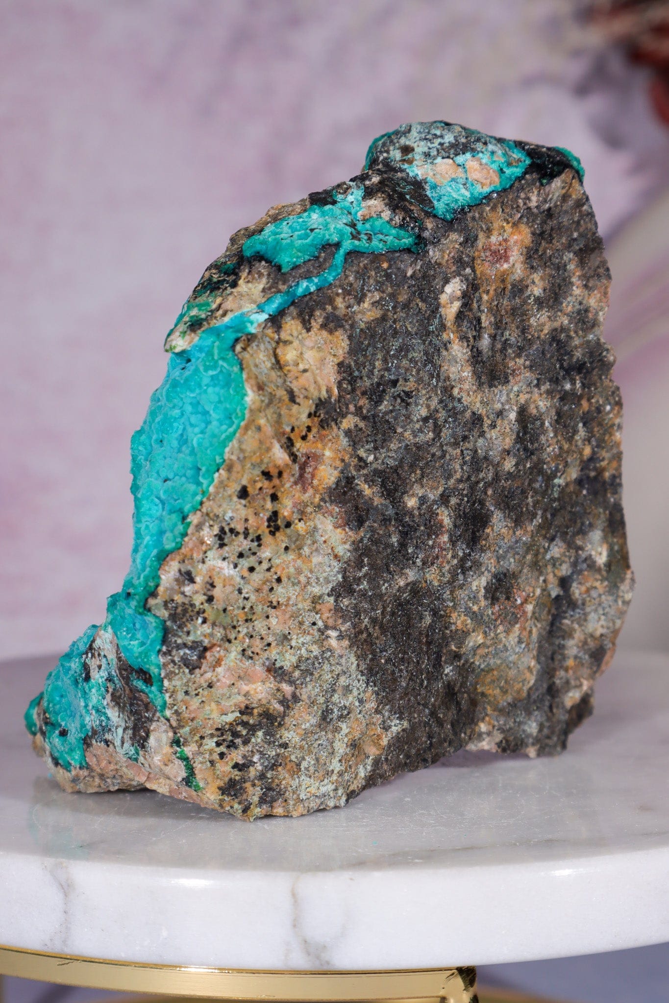 Chrysocolla Specimen 331gr, USA Specimen Tali & Loz Crystals