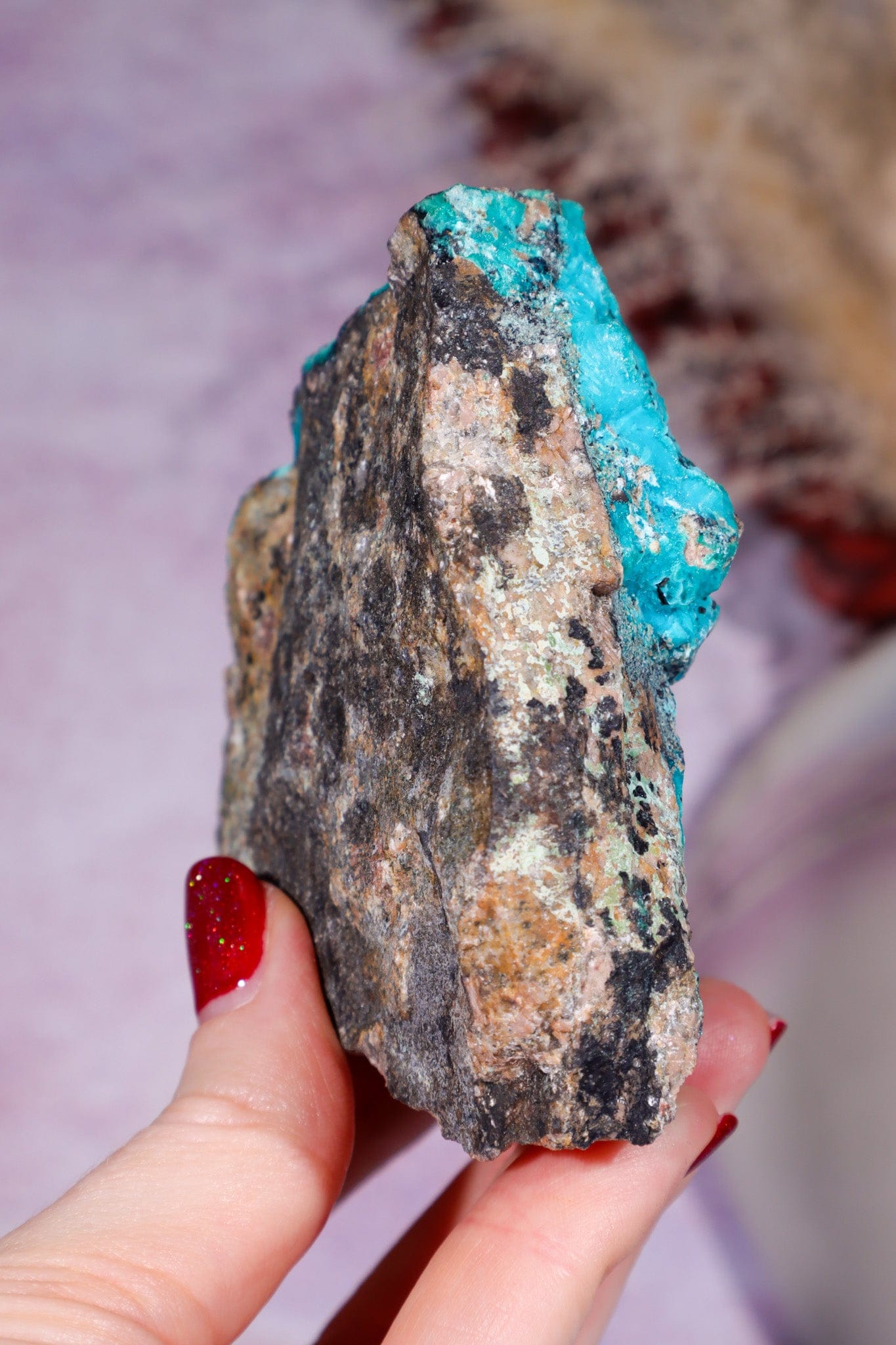 Chrysocolla Specimen 331gr, USA Specimen Tali & Loz Crystals