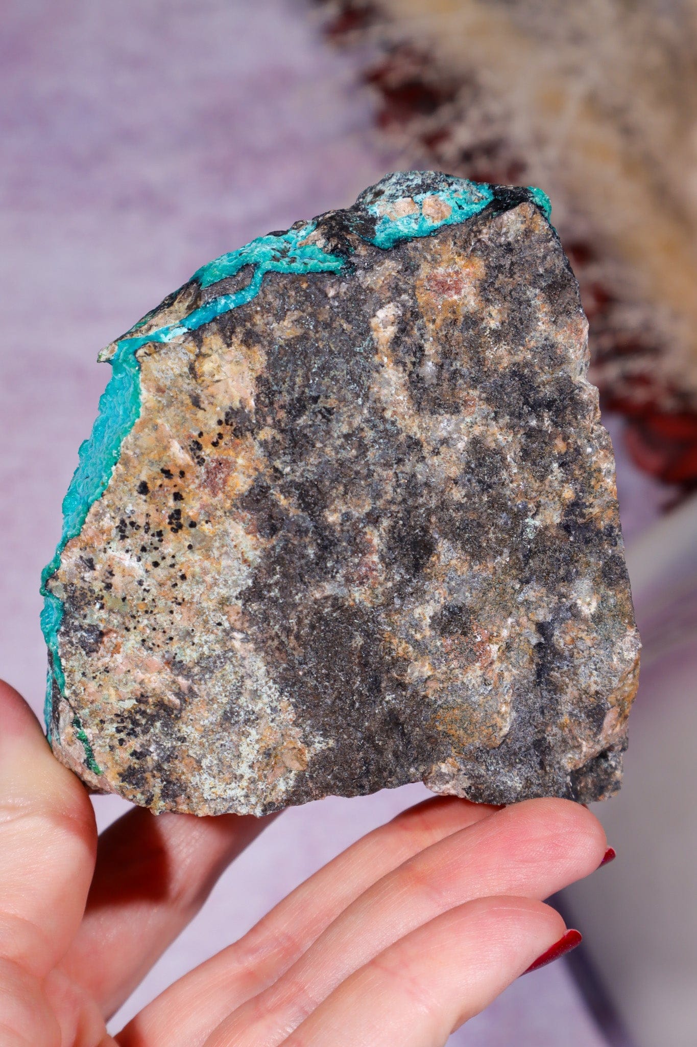 Chrysocolla Specimen 331gr, USA Specimen Tali & Loz Crystals