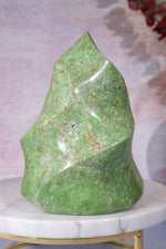 Chrysoprase Flame 0.7KG Flames Tali & Loz Crystals
