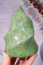 Chrysoprase Flame 0.7KG Flames Tali & Loz Crystals