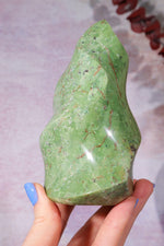 Chrysoprase Flame 0.7KG Flames Tali & Loz Crystals
