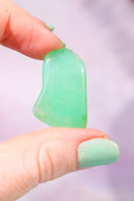 Chrysoprase Freeform Slice 3.1cm Slices Tali & Loz Crystals