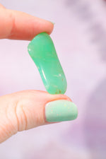 Chrysoprase Freeform Slice 3.1cm Slices Tali & Loz Crystals