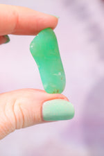 Chrysoprase Freeform Slice 3.1cm Slices Tali & Loz Crystals
