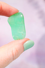 Chrysoprase Freeform Slice 3.1cm Slices Tali & Loz Crystals