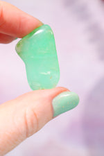 Chrysoprase Freeform Slice 3.1cm Slices Tali & Loz Crystals