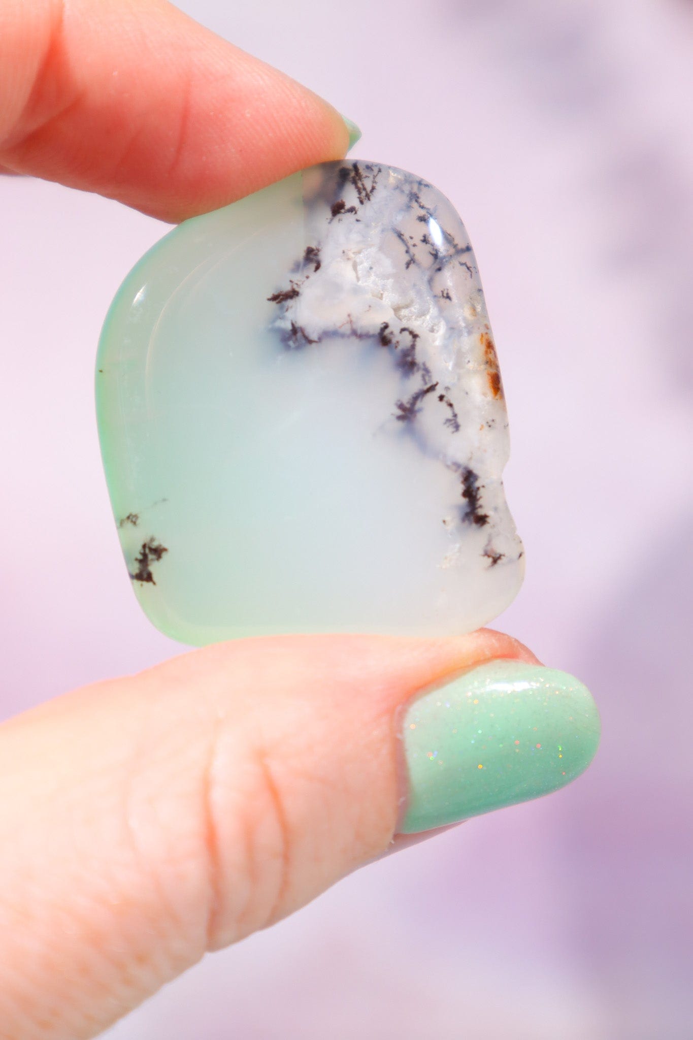 Chrysoprase Freeform Slice 3.3cm Slices Tali & Loz Crystals