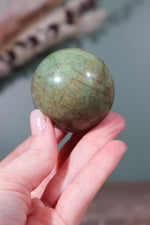 Chrysoprase Sphere 48mm Sphere Tali & Loz Crystals
