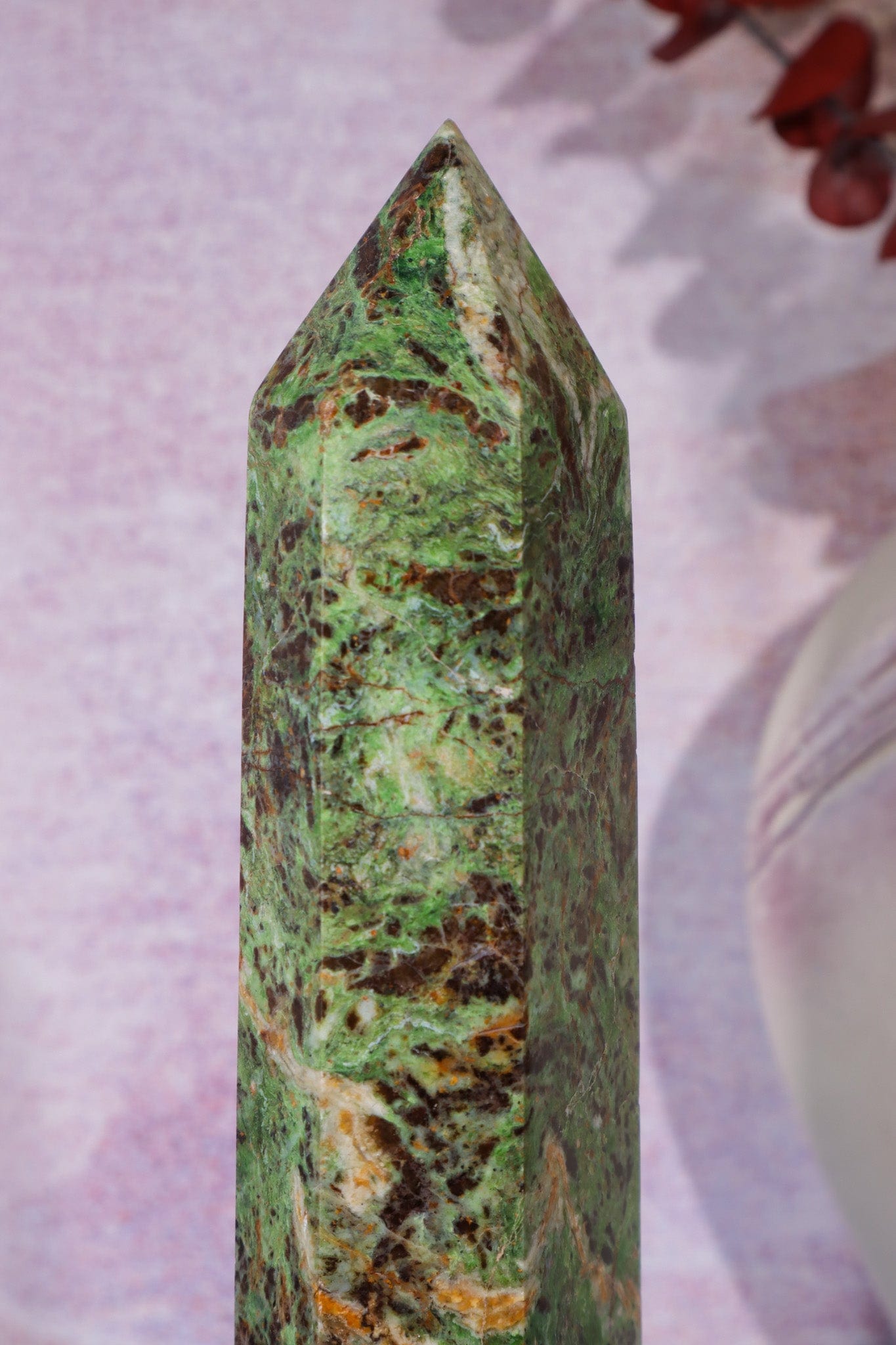 Chrysoprase Tower 0.5KG Towers Tali & Loz Crystals