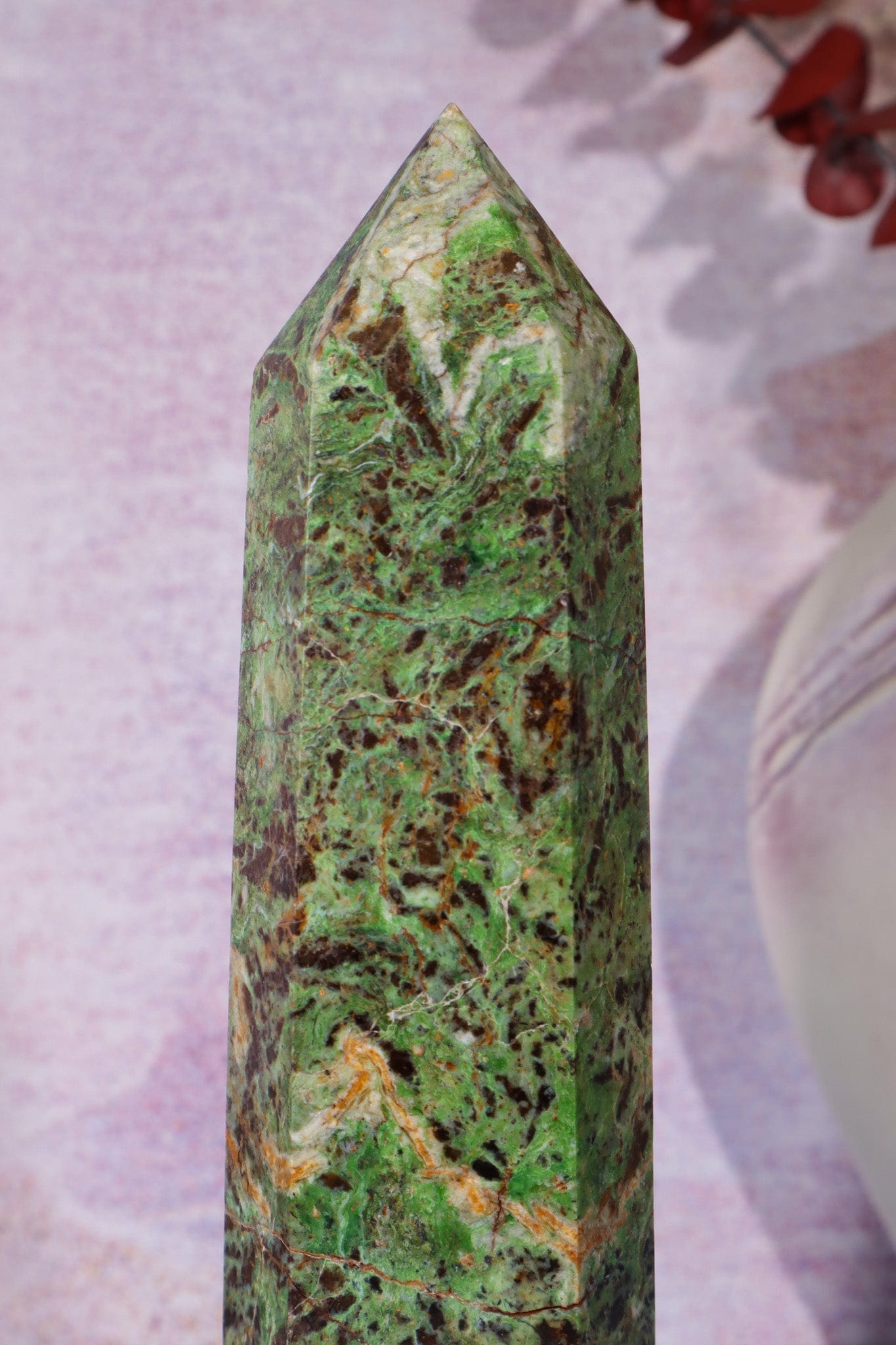 Chrysoprase Tower 0.5KG Towers Tali & Loz Crystals