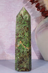 Chrysoprase Tower 0.5KG Towers Tali & Loz Crystals