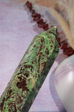 Chrysoprase Tower 0.5KG Towers Tali & Loz Crystals