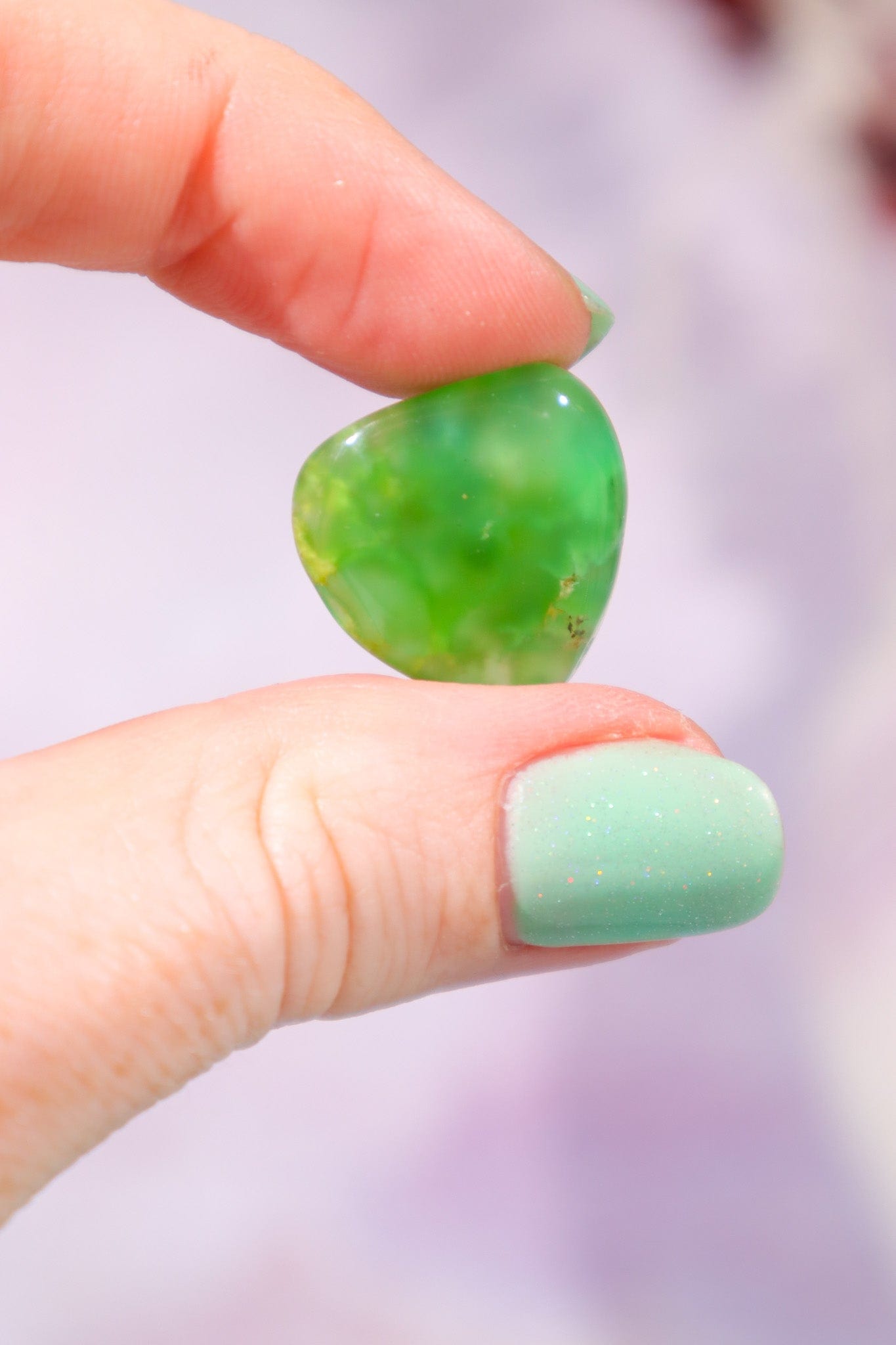 Chrysoprase Tumblestones 20-30mm Tumblestones Tali & Loz Crystals