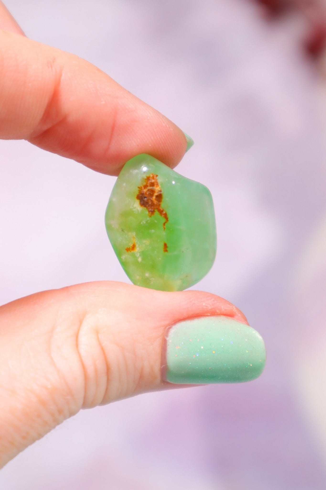 Chrysoprase Tumblestones 20-30mm Tumblestones Tali & Loz Crystals