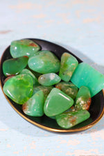 Chrysoprase Tumblestones 20-30mm Tumblestones Tali & Loz Crystals