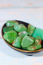 Chrysoprase Tumblestones 20-30mm Tumblestones Tali & Loz Crystals