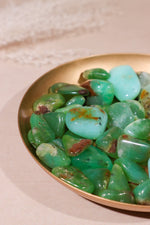 Chrysoprase Tumblestones 20-30mm - Tali & Loz Crystals