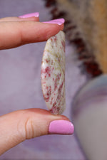 Cinnabrite Moon | Polished | Medium | Russia Moon Tali & Loz Crystals