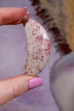 Cinnabrite Moon | Polished | Medium | Russia Moon Tali & Loz Crystals