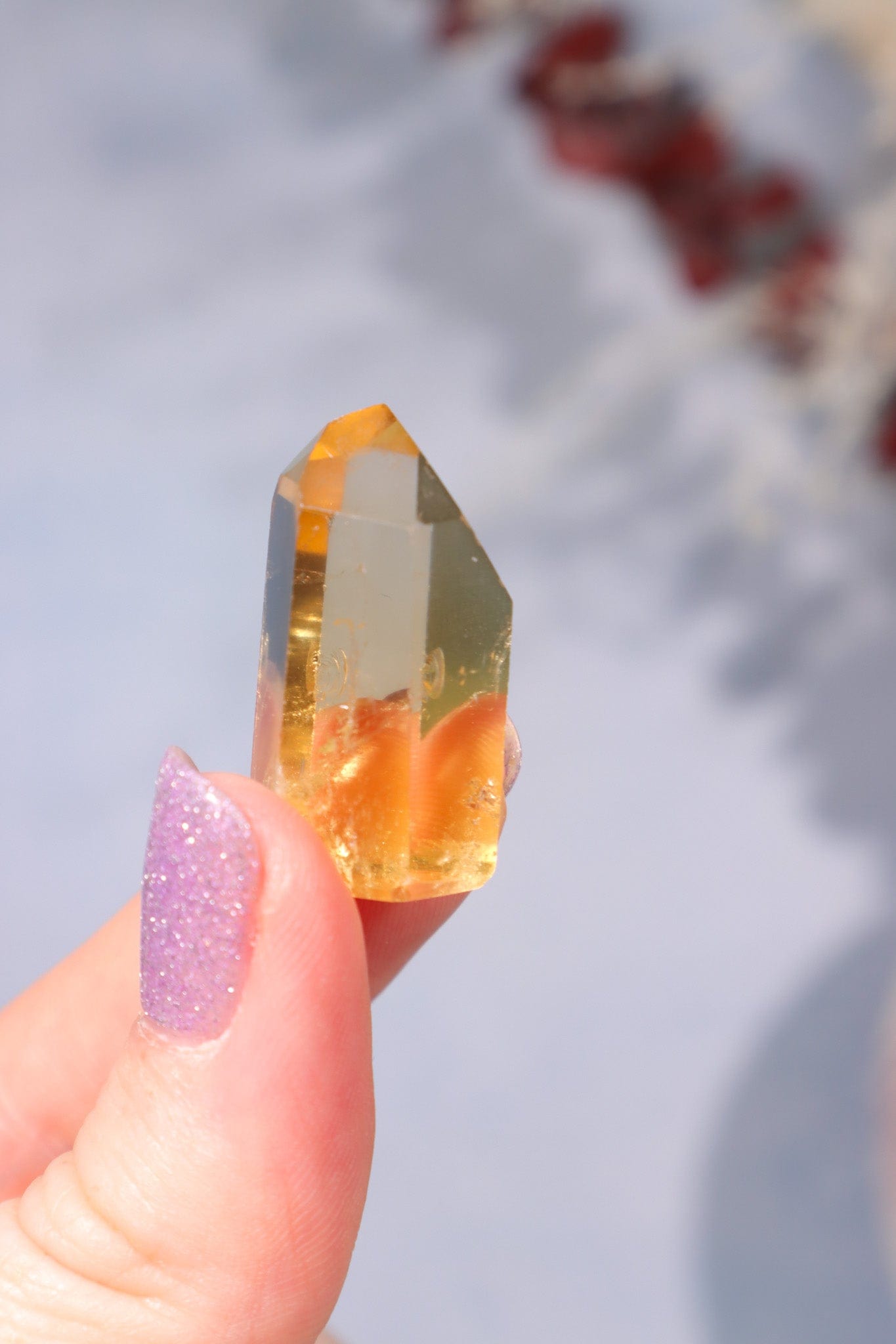 Citrine Tower 2.6cm, Sold As Seen Towers Tali & Loz Crystals