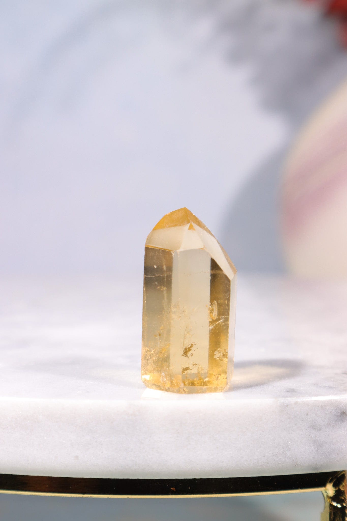 Citrine Tower 2.6cm, Sold As Seen Towers Tali & Loz Crystals