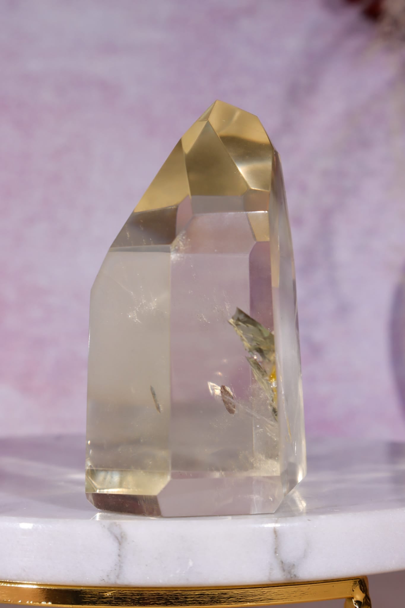 Citrine Tower | 75mm | Brazil Towers Tali & Loz Crystals