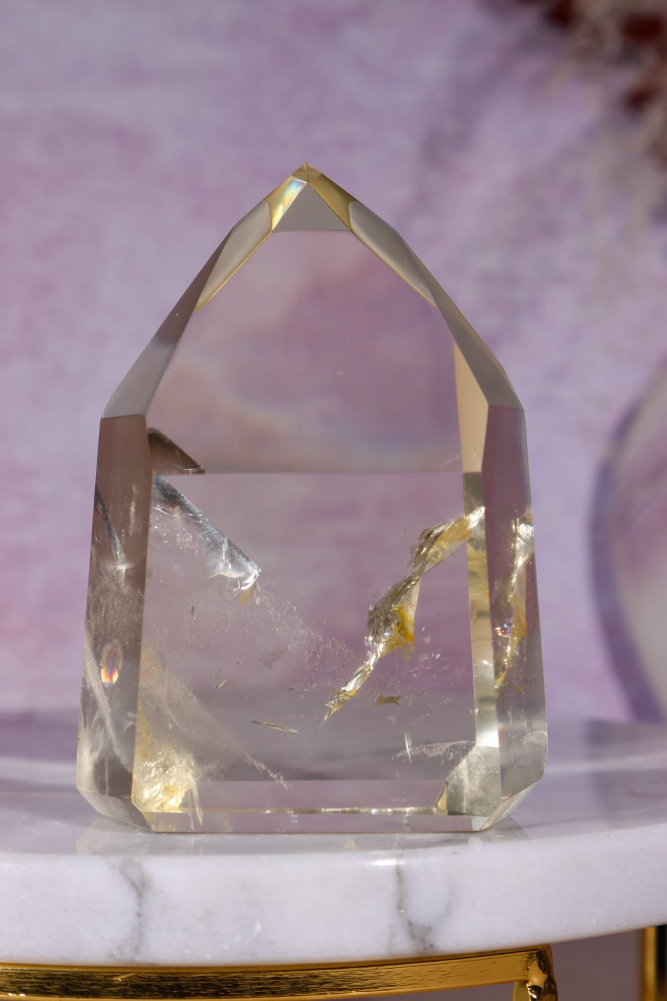 Citrine Tower | 75mm | Brazil Towers Tali & Loz Crystals