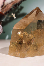 Citrine Tower Natural, 0.6kg - Tali & Loz Crystals