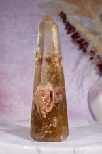 Citrine with Phantoms & Lodalite Quartz Tower | 115mm | Brazil Towers Tali & Loz Crystals