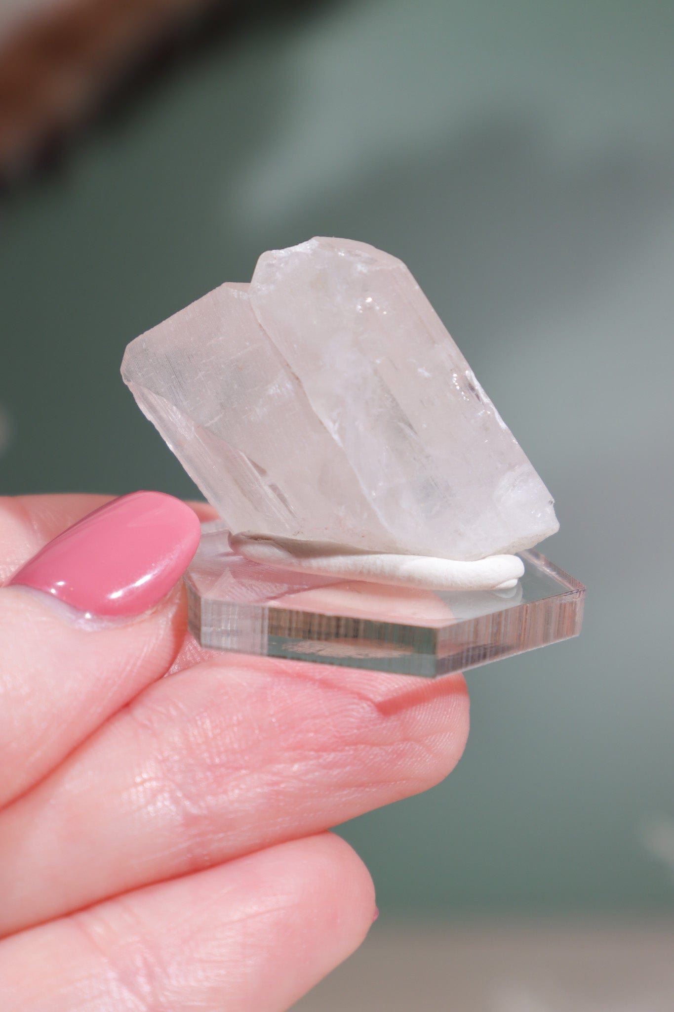 Clear Danburite Specimen 12gr - Tali & Loz Crystals