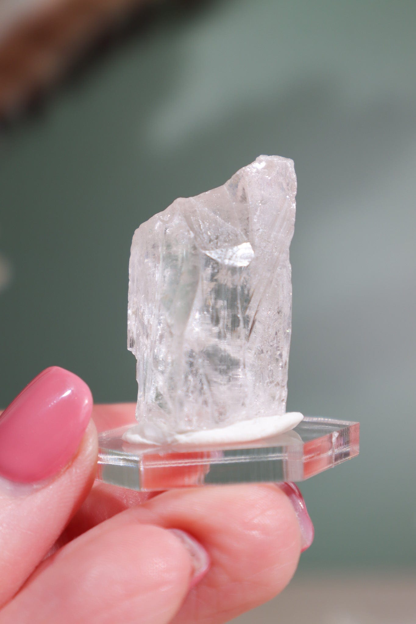 Clear Danburite Specimen 13gr - Tali & Loz Crystals