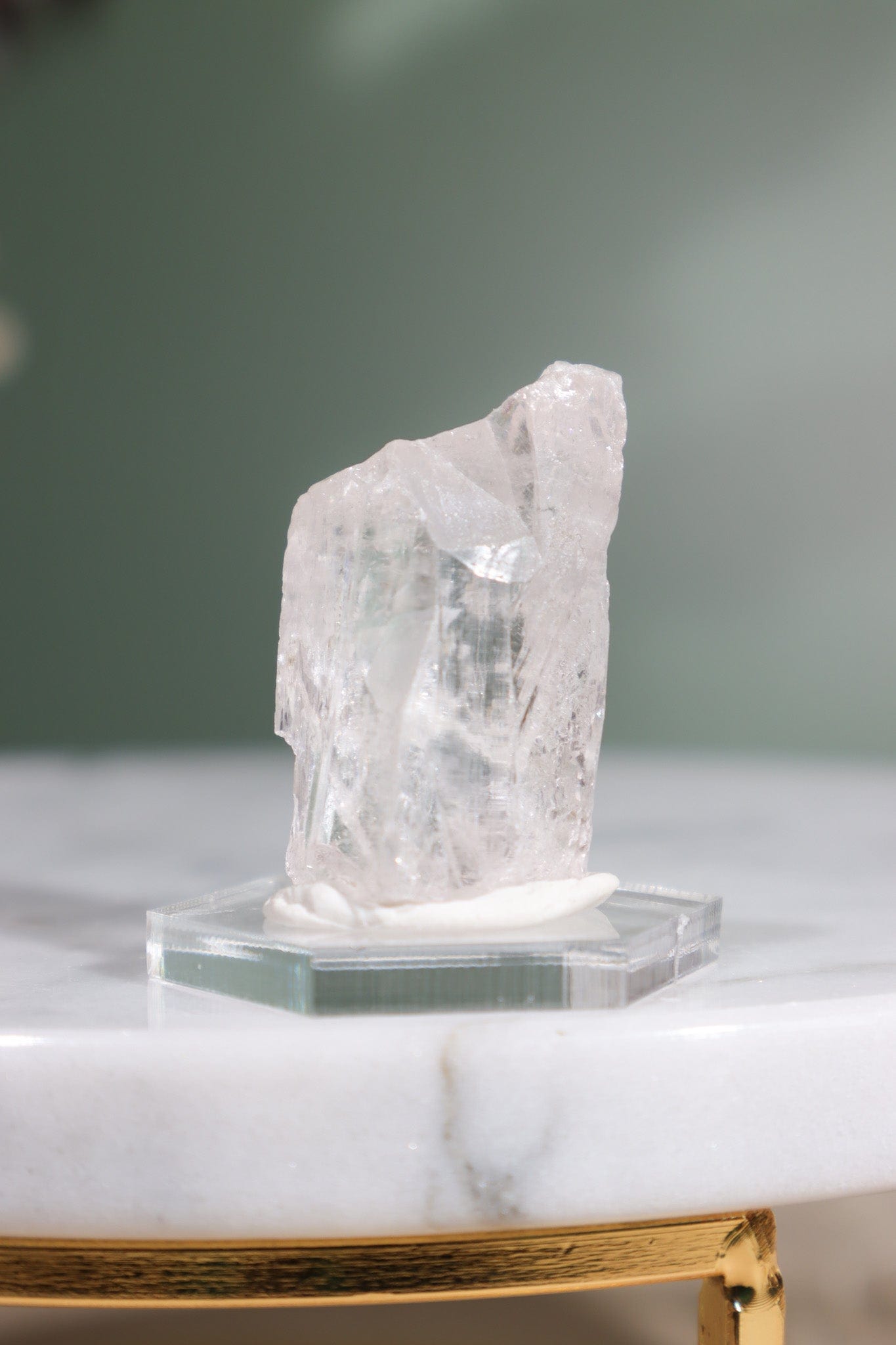 Clear Danburite Specimen 13gr - Tali & Loz Crystals