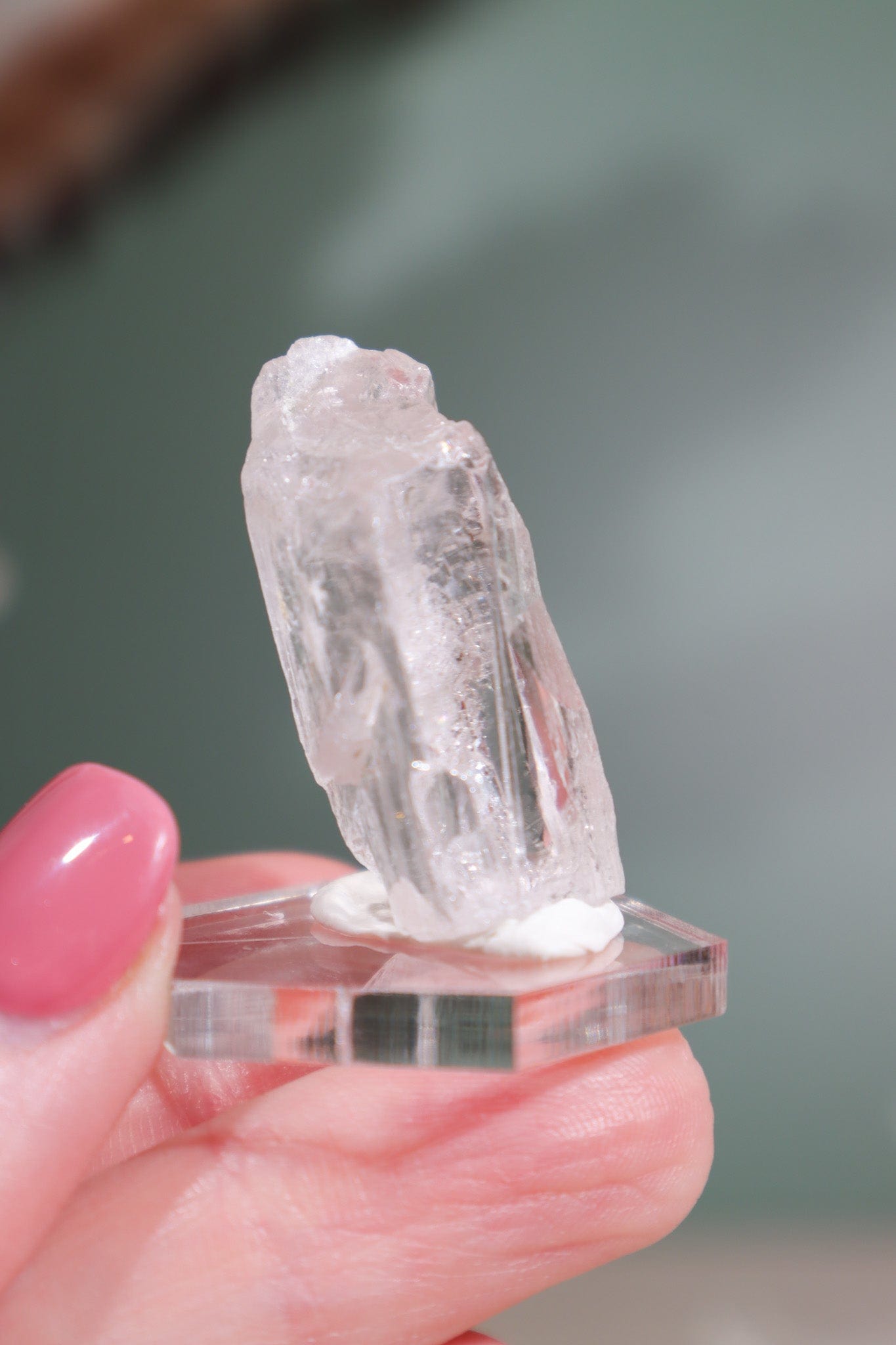 Clear Danburite Specimen 13gr - Tali & Loz Crystals